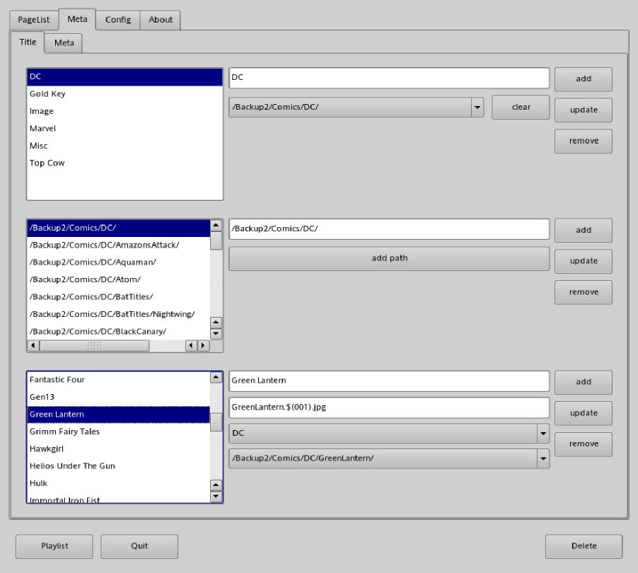 ComicMaster archive manager 1