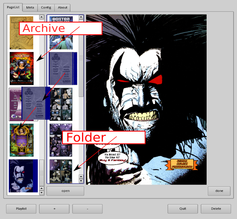 ComicMaster archive manager 1